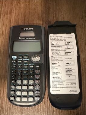 Texas Instruments TI-36X Pro Scientific Calculator - Black
